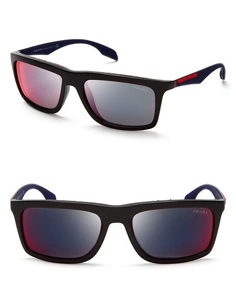 prada sunglasses mirror|sunglasses Prada men's.